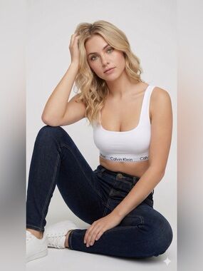 Rewind Skinny Jeans-Dark Indigo with Contrast Stitching